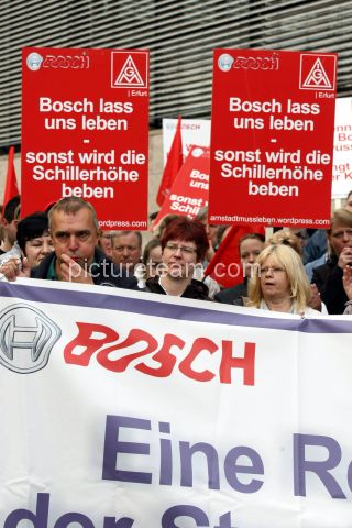 Bosch Solar in Arnstadt demonstrieren